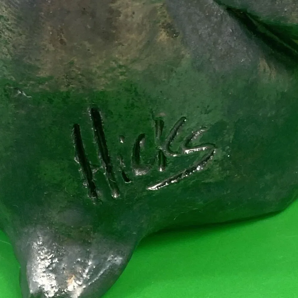 Bill & Nancy Hicks Pottery Handmade 4.25